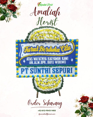 Papan Bunga Duka di Beduai