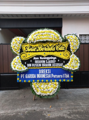 Papan Bunga Duka di Beduai