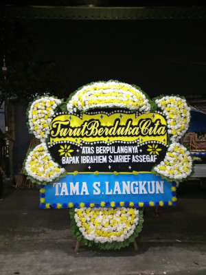 Papan Bunga Duka di Beduai