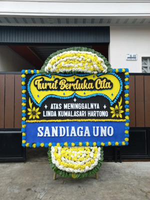 Papan Bunga Duka di Beduai